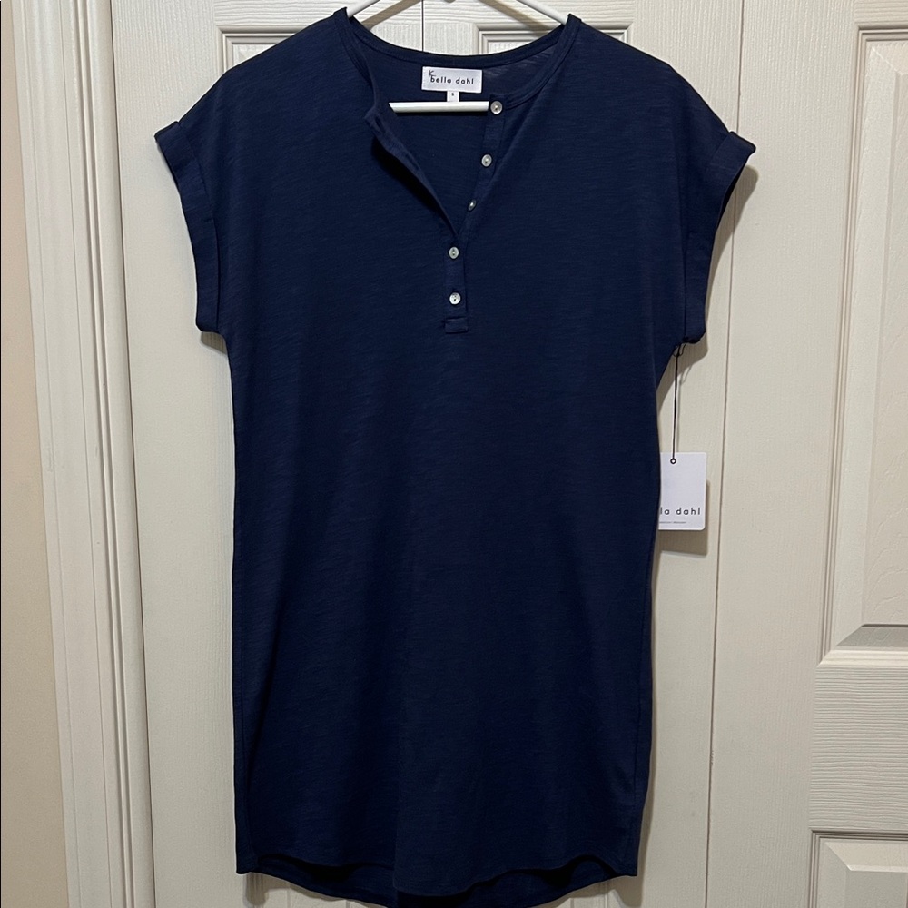 Belladahl Midnight Blue Short Sleeve Shirt